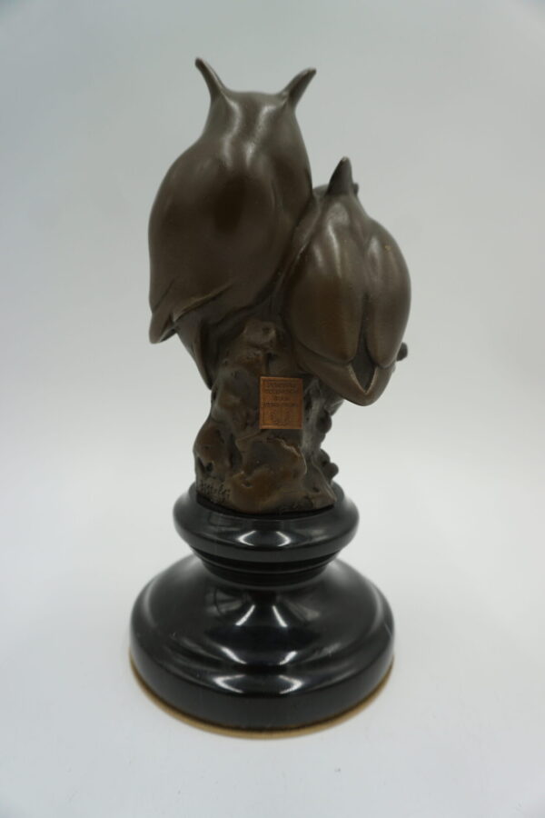 FIGURA Z BRĄZU SOWY