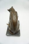 FIGURA Z BRĄZU KOT KOTEK