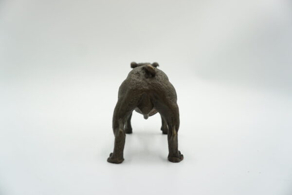 FIGURA Z BRĄZU PIES BULLDOG ANGIELSKI SŁODKI