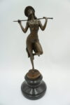 FIGURA Z BRĄZU TANCERKA REWIOWA