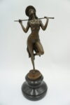 FIGURA Z BRĄZU TANCERKA REWIOWA