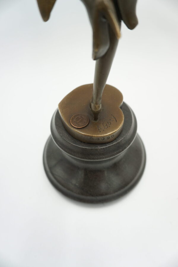 FIGURA Z BRĄZU TANCERKA REWIOWA