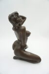 FIGURA Z BRĄZU AKT NAGA KOBIETA