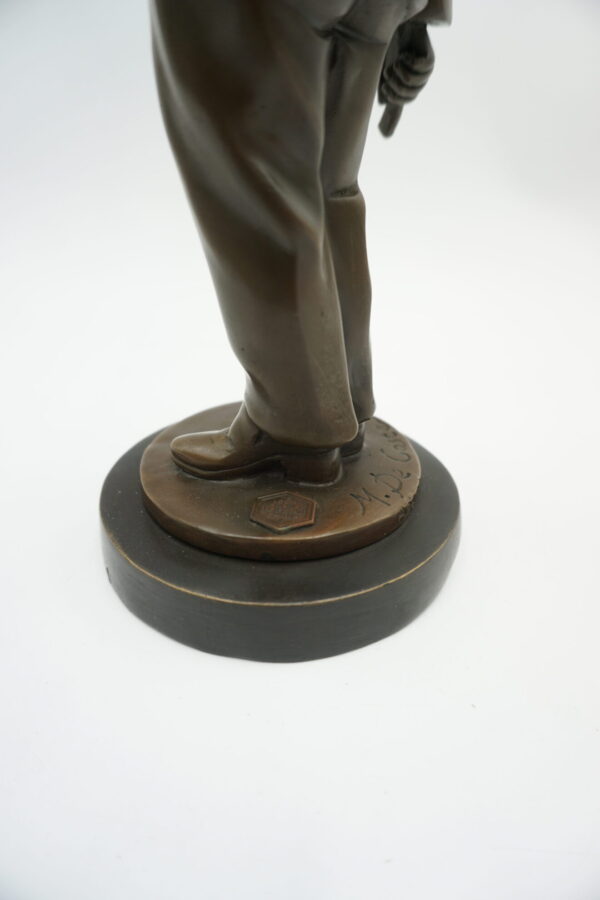 FIGURA Z BRĄZU MALARZ VINCENT VAN GOGH