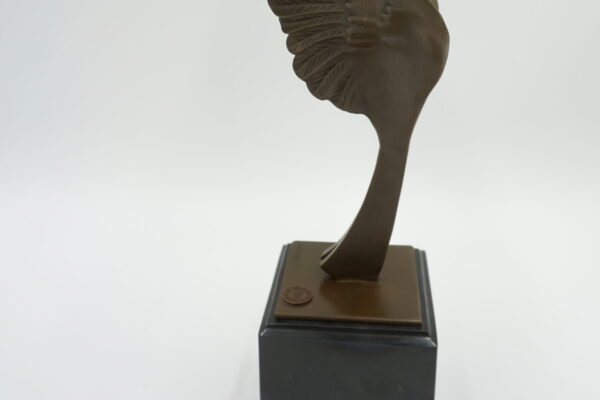 FIGURA Z BRĄZU SKRZYDŁA PTAKA SYMBOL WOLNOŚCI ZWYCIĘSTWA