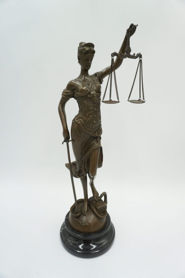 TEMIDA Z BRĄZU 40,5cm dla prawnika!!