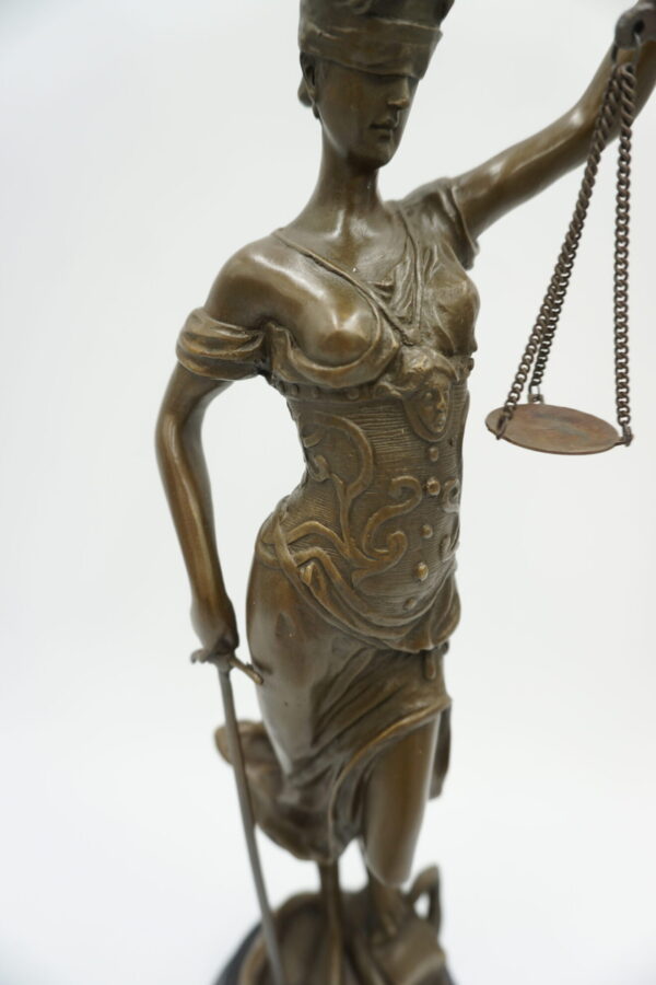 TEMIDA Z BRĄZU 40,5cm dla prawnika!!