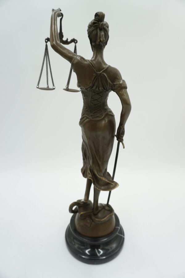 TEMIDA Z BRĄZU 40,5cm dla prawnika!!