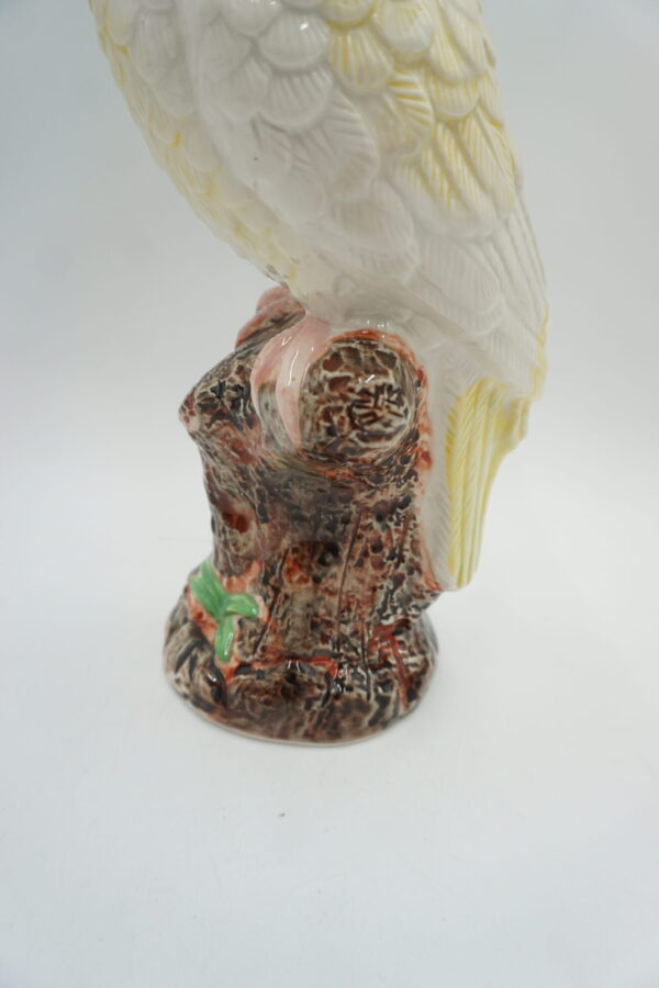 PIĘKNA PORCELANOWA FIGURKA PAPUGA