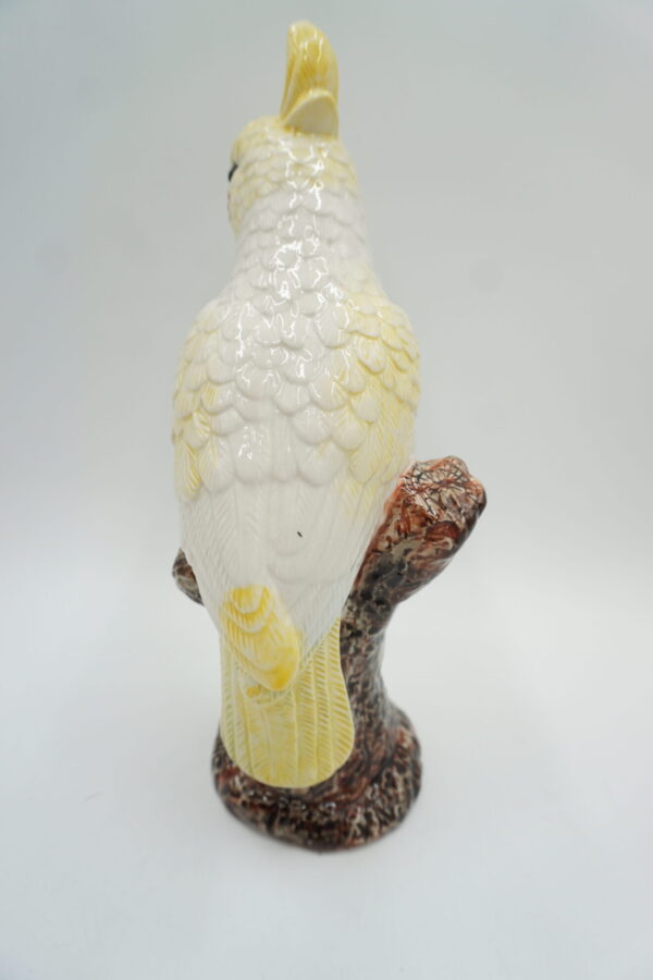 PIĘKNA PORCELANOWA FIGURKA PAPUGA