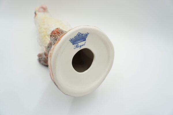 PIĘKNA PORCELANOWA FIGURKA PAPUGA