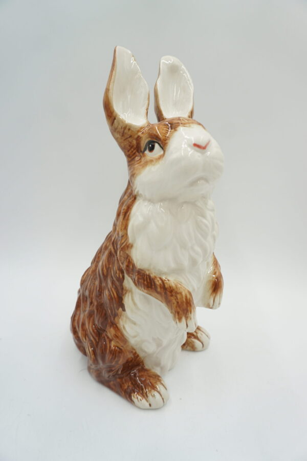 PIĘKNA PORCELANOWA FIGURKA KRÓLIK ZAJĄC