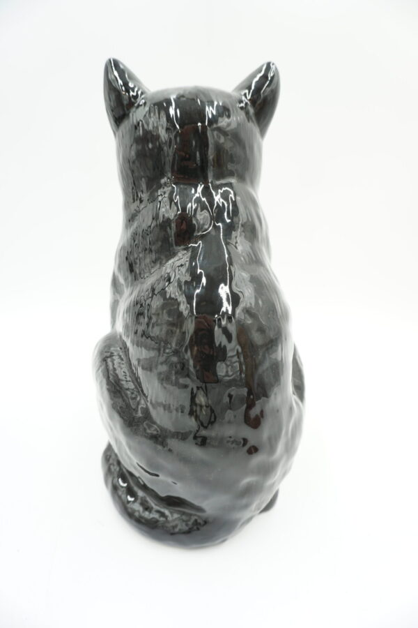 PIĘKNA PORCELANOWA FIGURKA KOT KOTEK