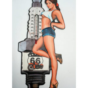 STYLOWY TERMOMETR ŚCIENNY 66