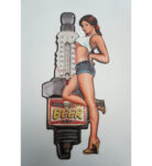 STYLOWY TERMOMETR ŚCIENNY BEER