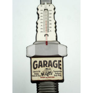 STYLOWY TERMOMETR ŚCIENNY GARAGE