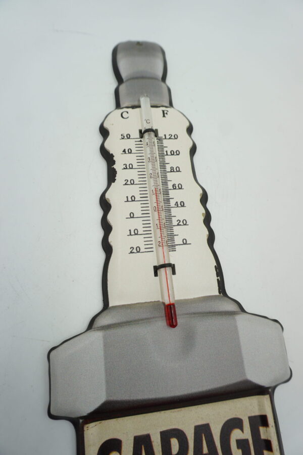 STYLOWY TERMOMETR ŚCIENNY GARAGE