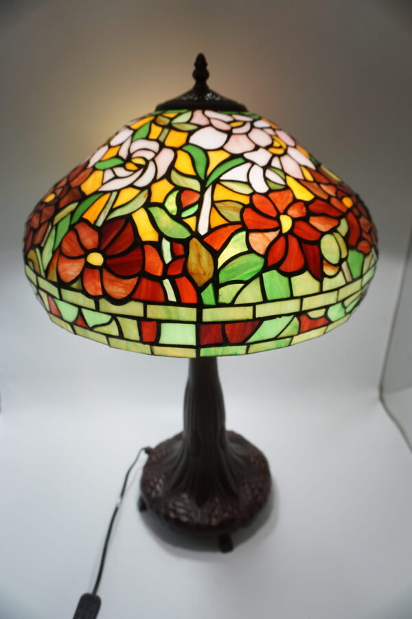 Lampa Witrażowa Styl Tiffany KWIATY !!