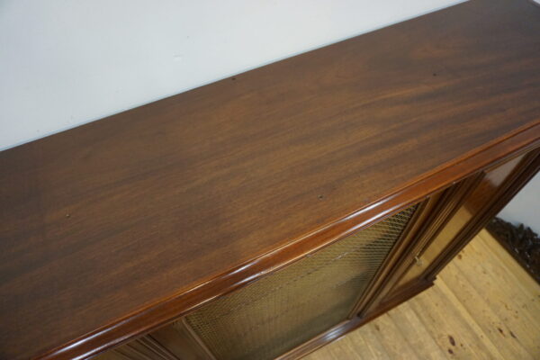 BIELIŹNIARKA BIBLIOTECZKA EMPIRE APLIKACJE Z BRĄZU SYGNOWANA