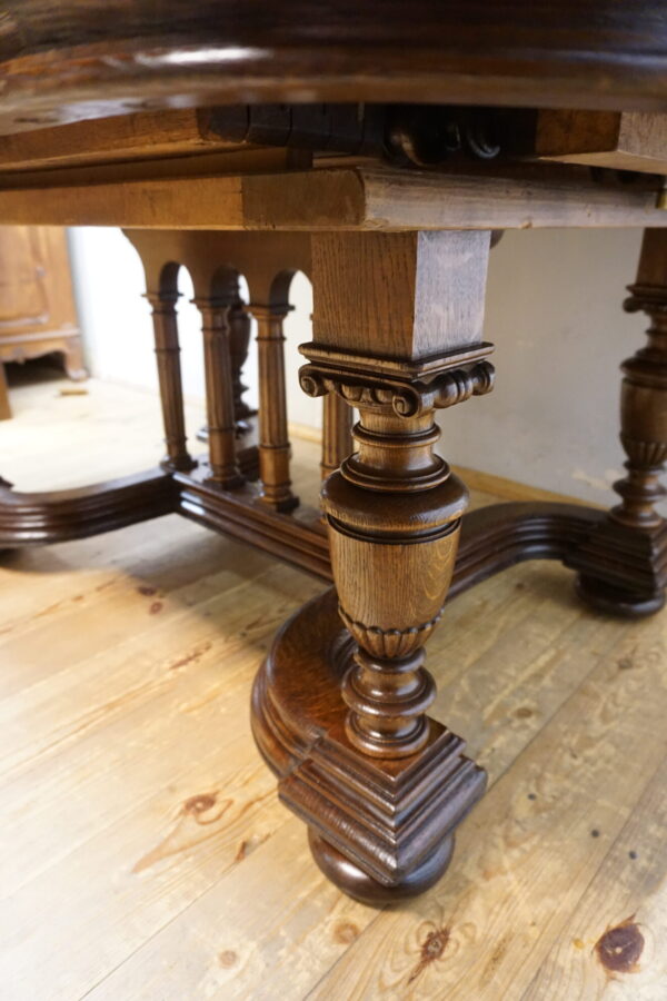 STARY MASYWNY STÓŁ EKLEKTYCZNY ROZKŁADANY DO 402cm LITY DĄB