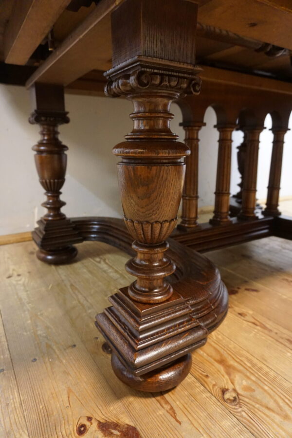 STARY MASYWNY STÓŁ EKLEKTYCZNY ROZKŁADANY DO 402cm LITY DĄB