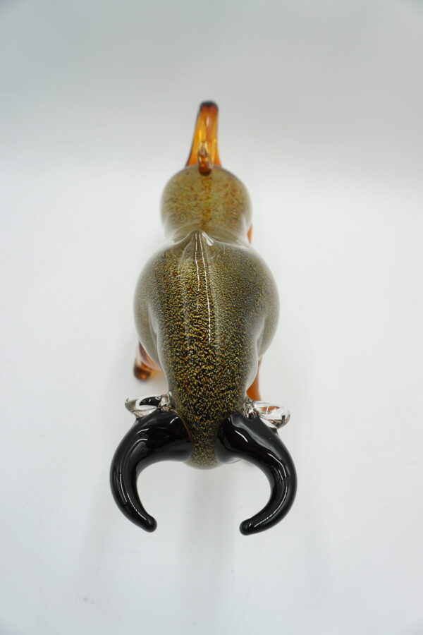 SZKŁO MURANO, FIGURA BYK