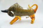 SZKŁO MURANO, FIGURA BYK