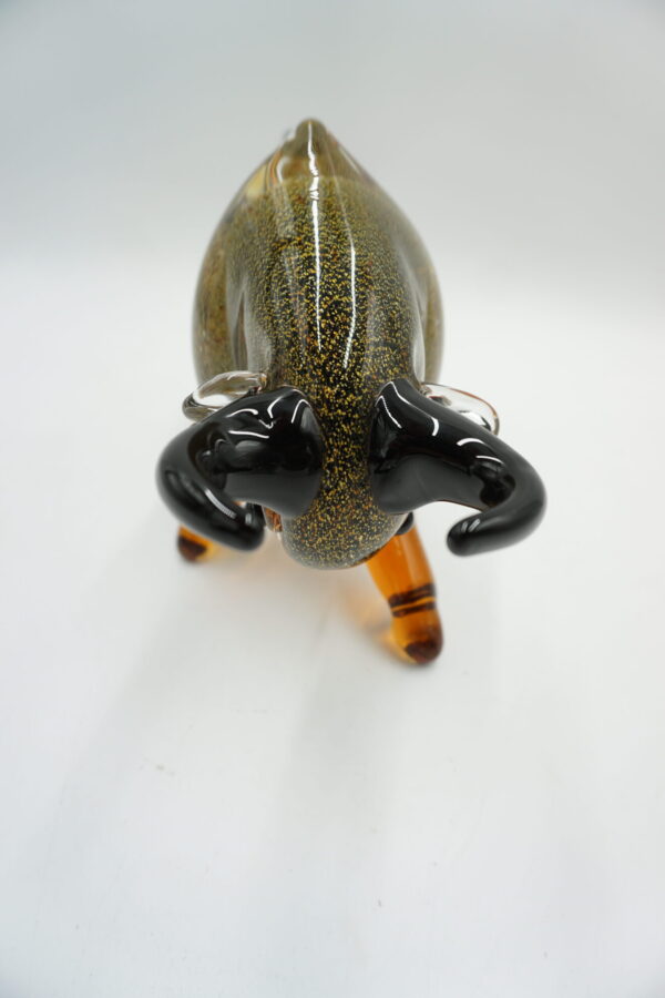 SZKŁO MURANO, FIGURA BYK