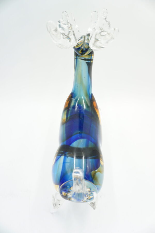 SZKŁO MURANO, FIGURA JELEŃ