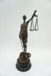 TEMIDA BOGINI SPRAWIEDLIWOŚCI Z BRĄZU 23cm dla prawnika!