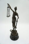 TEMIDA BOGINI SPRAWIEDLIWOŚCI Z BRĄZU 23cm dla prawnika!