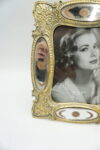 ZŁOTA DEKORACYJNA RAMKA RAMA NA ZDJĘCIE Z LUSTERKAMI