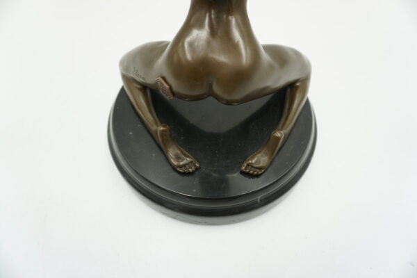 FIGURA Z BRĄZU AKT NAGA KOBIETA