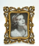 ZŁOTA DEKORACYJNA RAMKA RAMA NA ZDJĘCIE