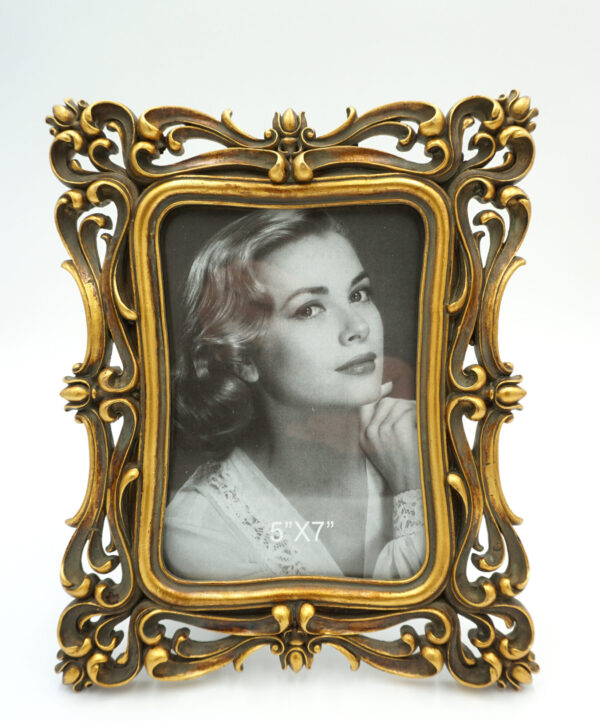 ZŁOTA DEKORACYJNA RAMKA RAMA NA ZDJĘCIE