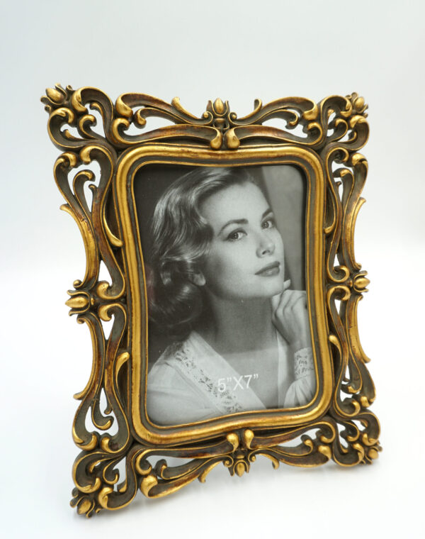 ZŁOTA DEKORACYJNA RAMKA RAMA NA ZDJĘCIE