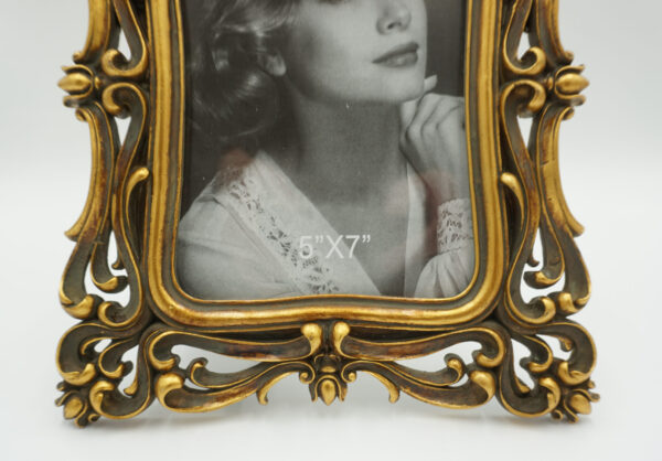 ZŁOTA DEKORACYJNA RAMKA RAMA NA ZDJĘCIE