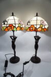 PARA LAMPEK WITRAŻOWYCH W STYLU TIFFANY KOBIETA !!