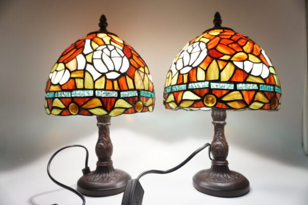 PARA LAMPEK WITRAŻOWYCH W STYLU TIFFANY !!