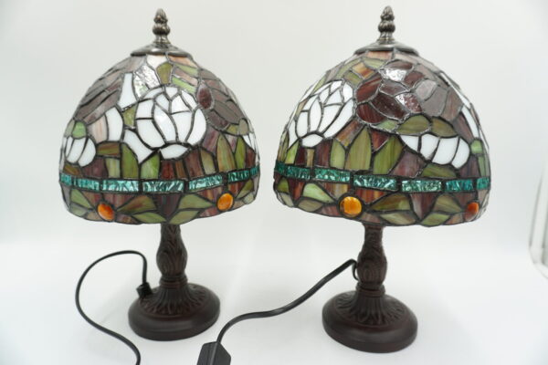 PARA LAMPEK WITRAŻOWYCH W STYLU TIFFANY !!