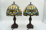 PARA LAMPEK WITRAŻOWYCH W STYLU TIFFANY WAŻKI !!