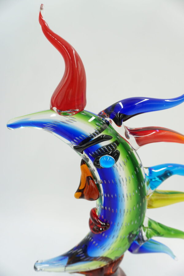 DEKORACYJNE SŁOŃCE BÓG SŁOŃCA MURANO STYLE