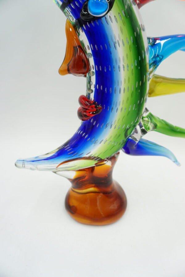 DEKORACYJNE SŁOŃCE BÓG SŁOŃCA MURANO STYLE