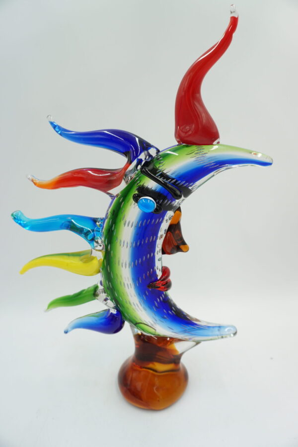 DEKORACYJNE SŁOŃCE BÓG SŁOŃCA MURANO STYLE