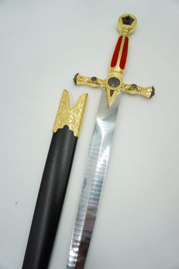 MASOŃSKI MIECZ CEREMONIALNY - DEKORACYJNA SZABLA