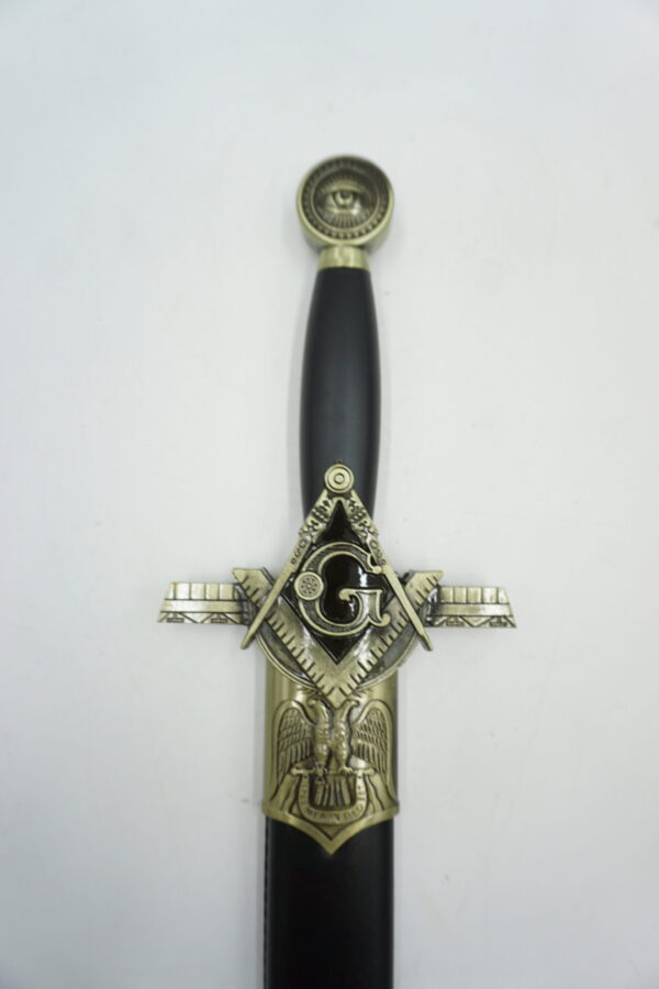 MASOŃSKI MIECZ CEREMONIALNY - DEKORACYJNY KORDZIK