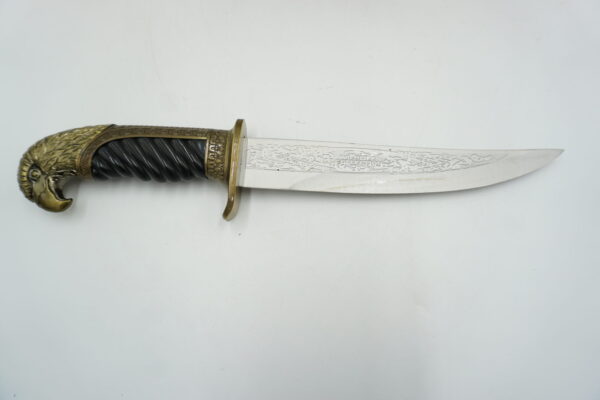 NÓŻ MYŚLIWSKI ORZEŁ + STOJAK ORZEŁ