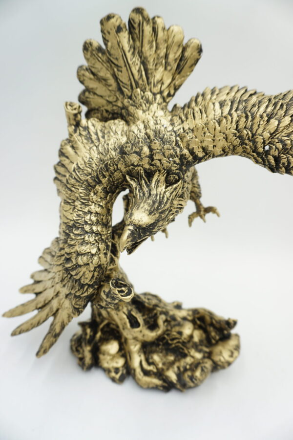 NÓŻ MYŚLIWSKI ORZEŁ + STOJAK ORZEŁ