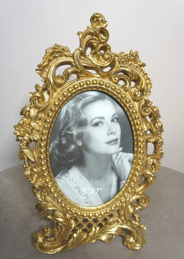 ZŁOTA PIĘKNA RAMKA RAMA NA ZDJĘCIE
