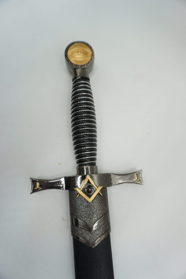 DEKORACYJNY KORDZIK - sztylet - nóż - MASOŃSKI- ILLUMINATI.